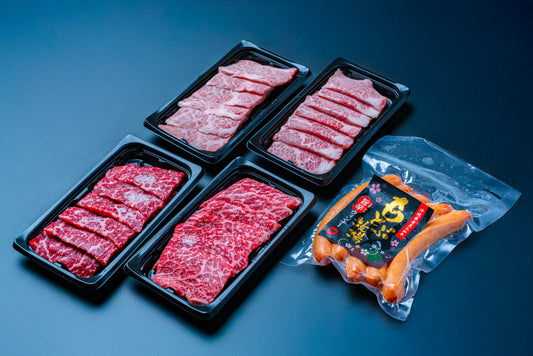 やんばるの恵みを感じる「もとぶ牛バーベキュー焼肉セット」