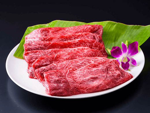 [Para sa sukiyaki at shabu-shabu] Motobu beef thigh 500g