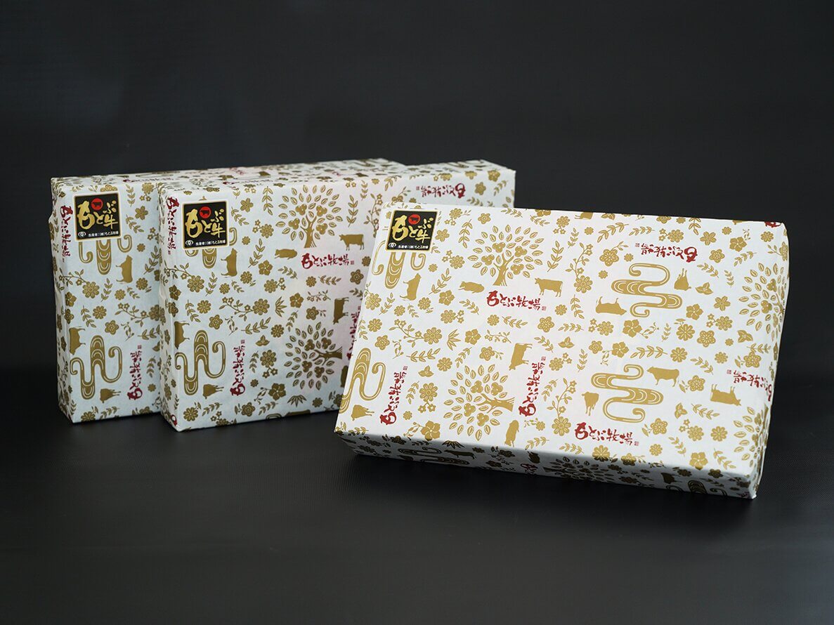 【선물】 모토부 소 로스 슬라이스 선물 (500g)