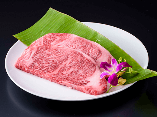 [Para sa steak] Motobu beef loin 400g (hiwain sa 2 piraso)
